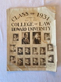 Howard Law grads 1931